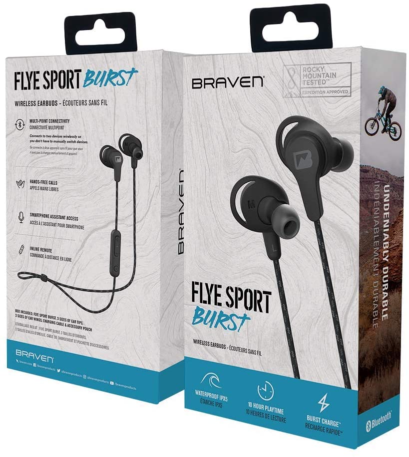 Braven Flye Sport Burst - Draadloze Earbuds