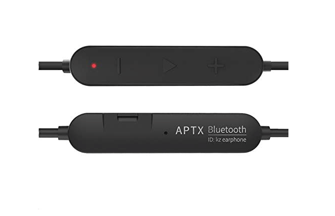KZ - APTX Bluetooth 4.2 Cable - Black - A/B/C/MMCX